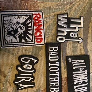 Band Logo Patch Collection